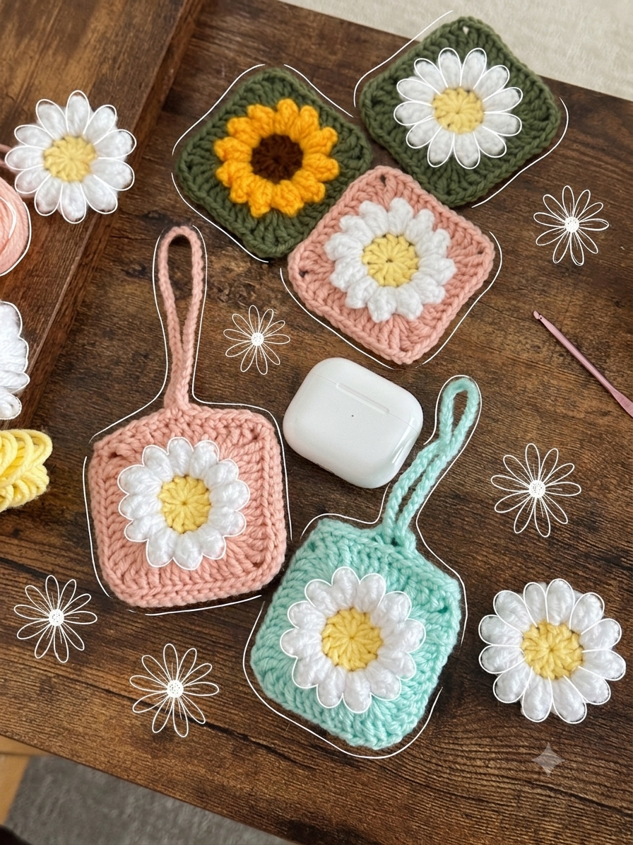 Photo from Daisy Granny Square Workshop